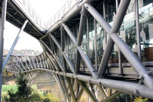 پروژه شیشه اسپایدر پل طبیعت